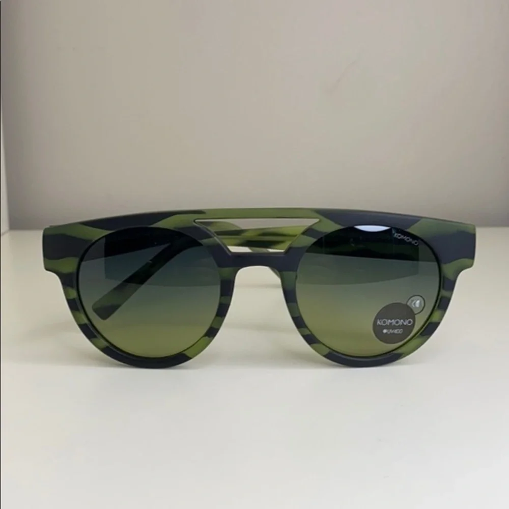Komono New Sunglasses Dreyfuss Green Safari